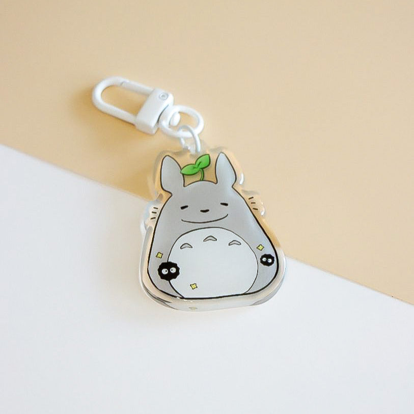 Totoro Epoxy Keychain
