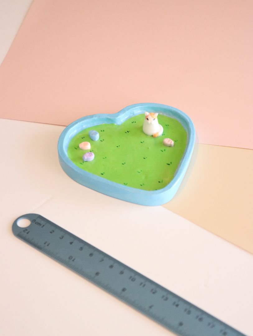 Handmade Heart Fifi Trinket Dish