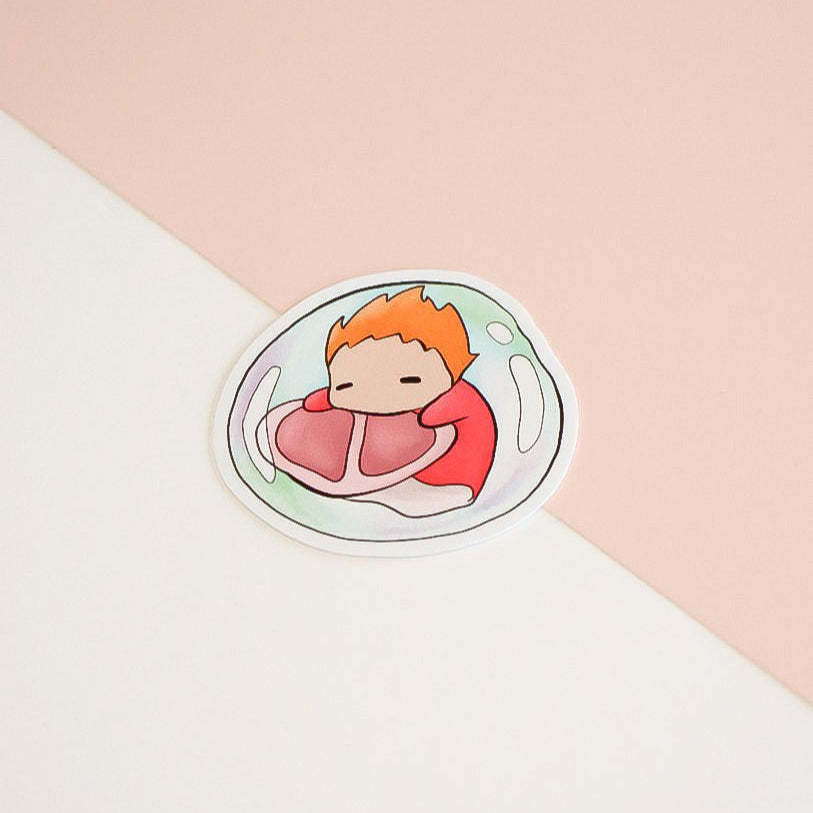 Ponyo Die-Cut sticker