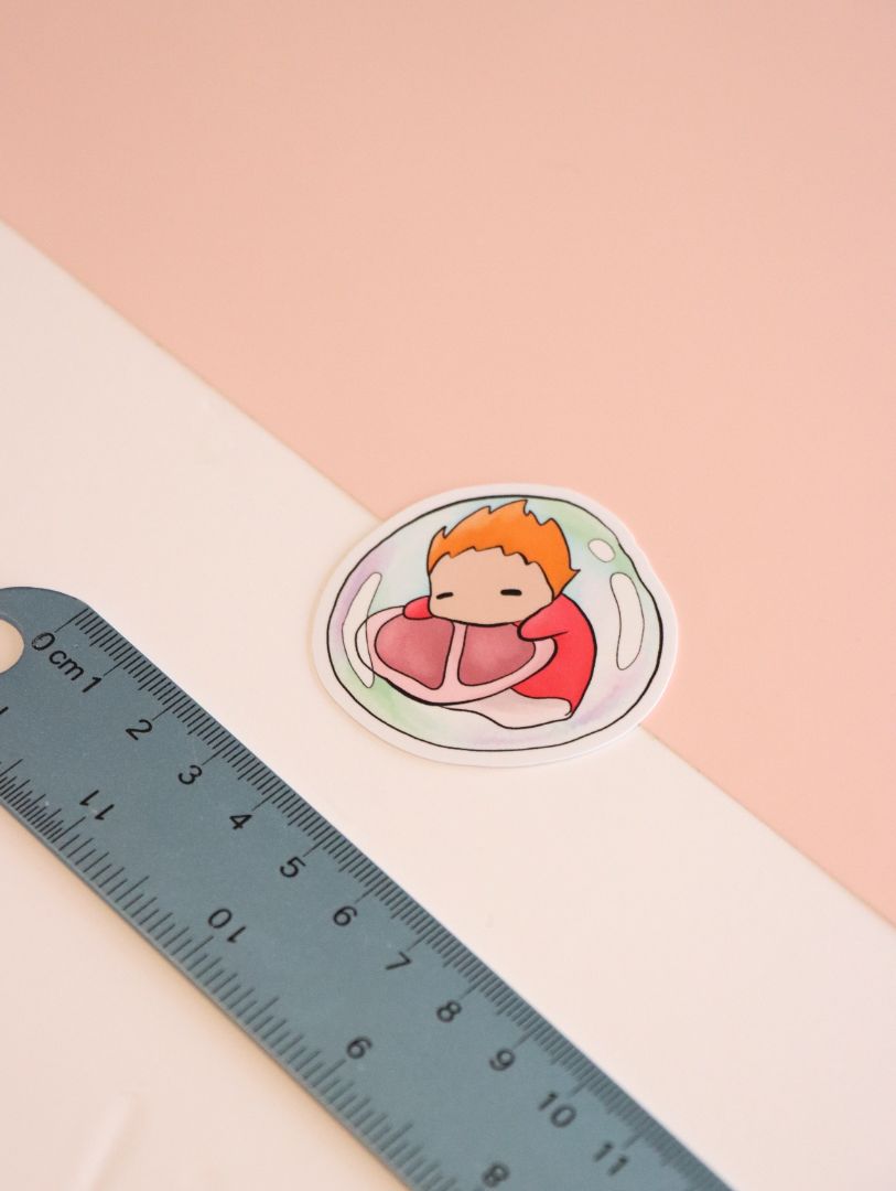 Ponyo Die-Cut sticker