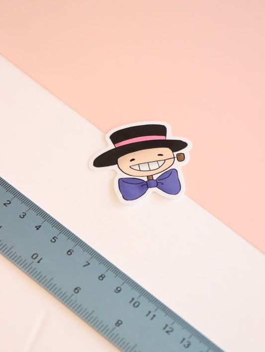 Turnip Head Die-cut Sticker