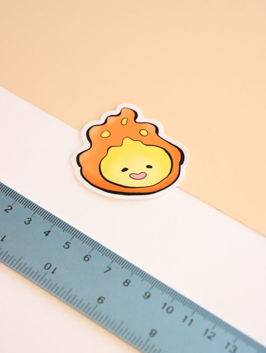 Calcifer Die-Cut Sticker