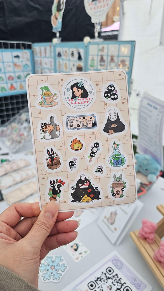 Ghibli Sticker Sheet image 1
