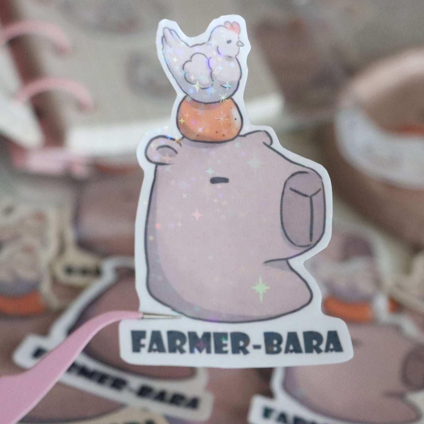 Farmer-bara sticker~ image 0