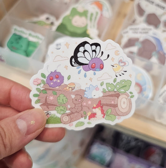 Glitter Frosted Sticker