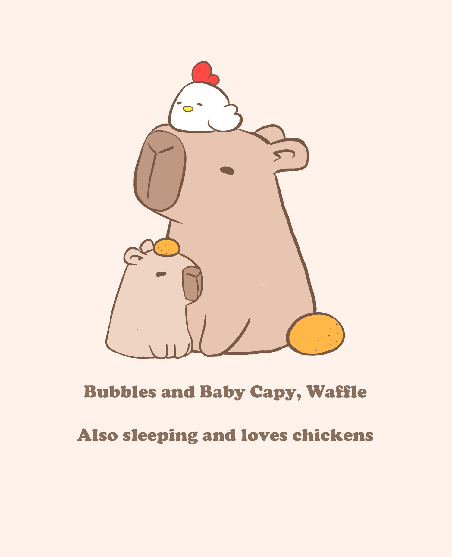 Bubbles the Capybara