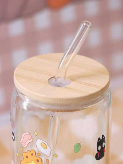 Ghibli Inspired Glass Cup