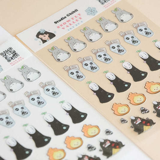 Studio Ghibli Sticker Sheet