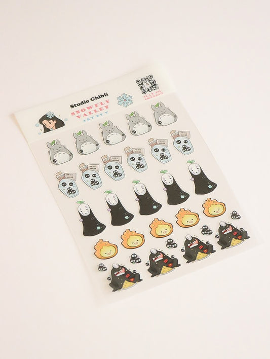 Studio Ghibli Sticker Sheet