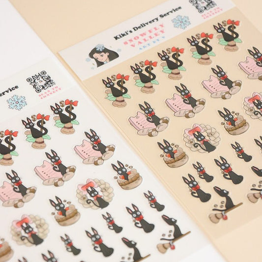 GiGi Transparent Sticker Sheet