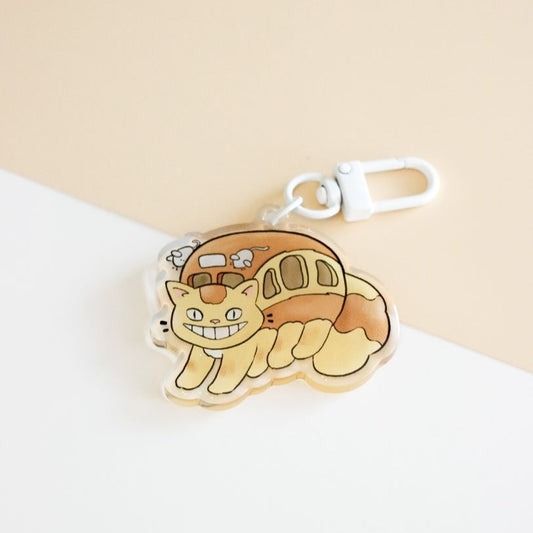 Catbus Keychain