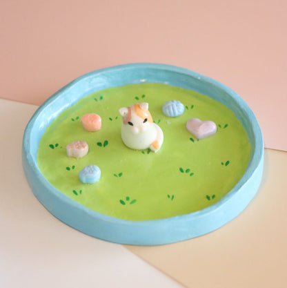 Handmade Cat Trinket Dish