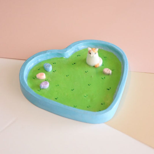 Handmade Heart Fifi Trinket Dish