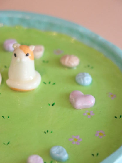 Large Handmade FiFi Cat Trinket Dish