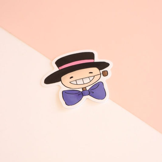 Turnip Head Die-cut Sticker