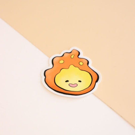 Calcifer Die-Cut Sticker