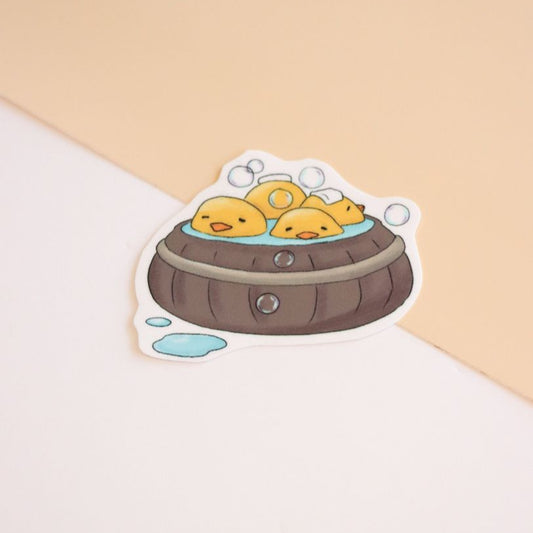 Spirited away duck bath sticker