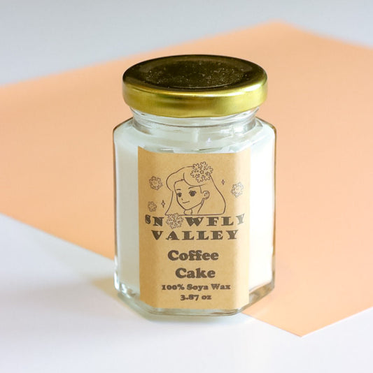 Coffee Cake Soy Candle jar