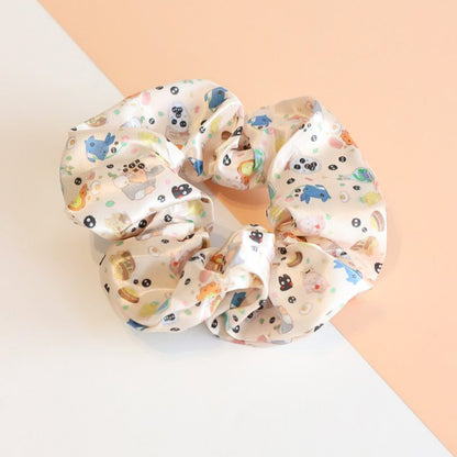 Beige Ghibli Hair Scrunchie