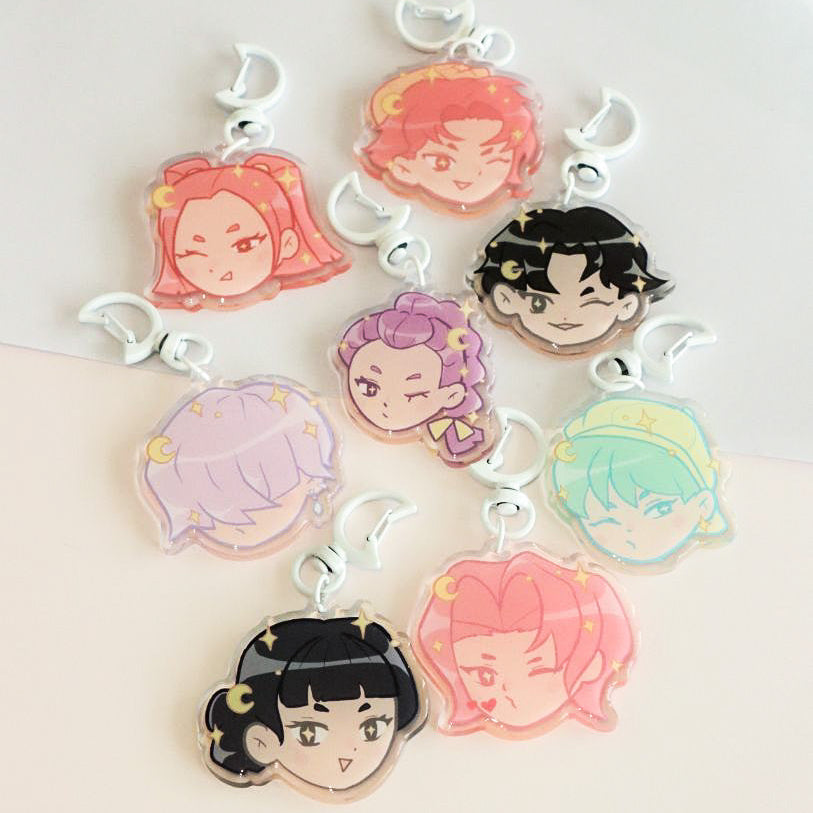 Kpop Demon Hunter Keychains