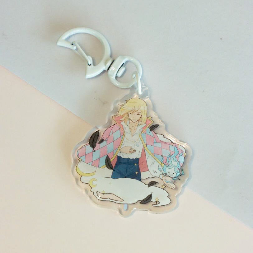 Howl's Moving Castle Keychain