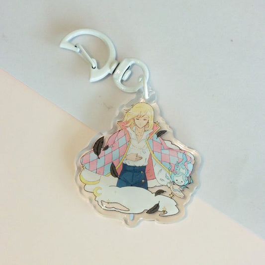 Howl's Moving Castle Keychain