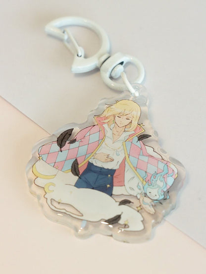 Howl's Moving Castle Keychain