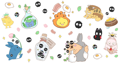 Beige Ghibli Hair Scrunchie