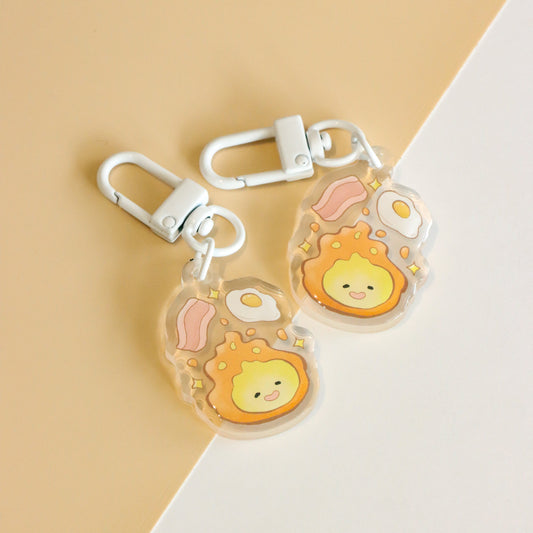 Calcifer Keychain