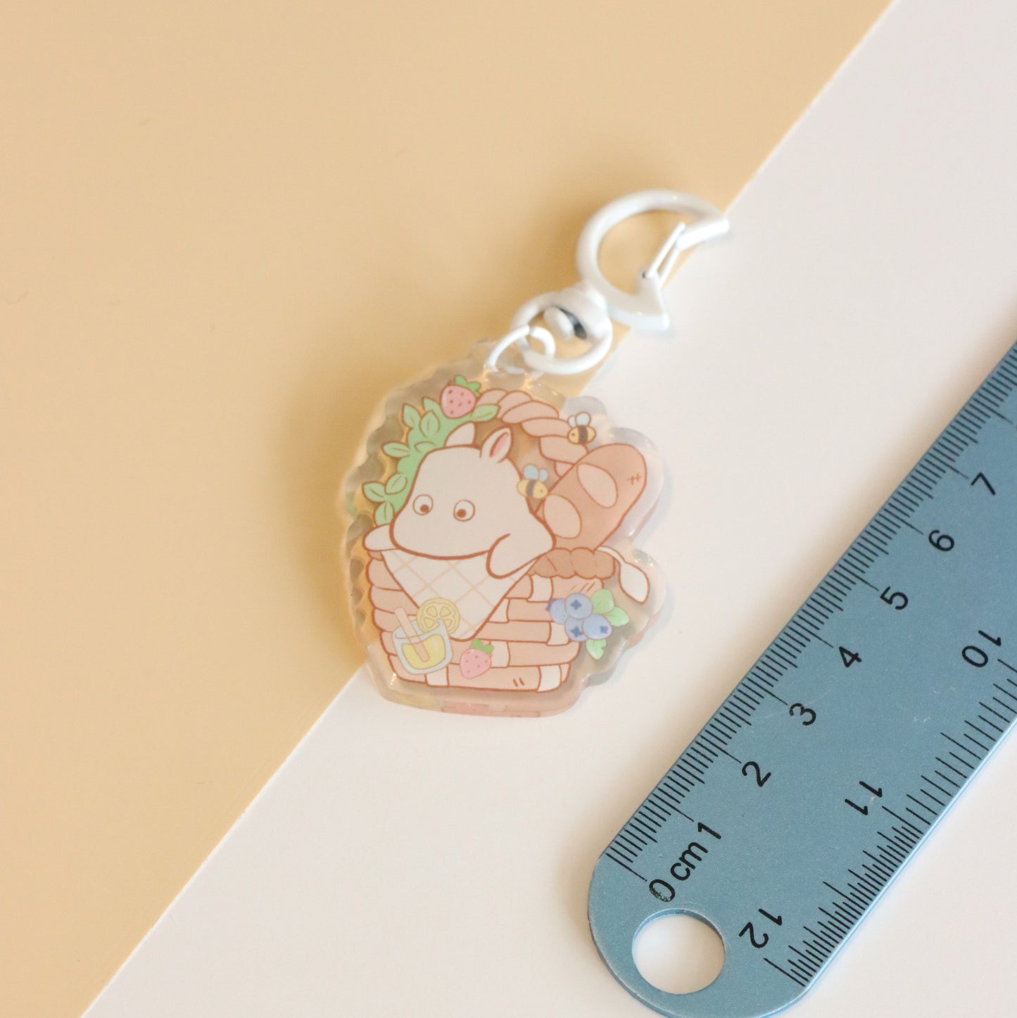 Moomin Picnic Keychain