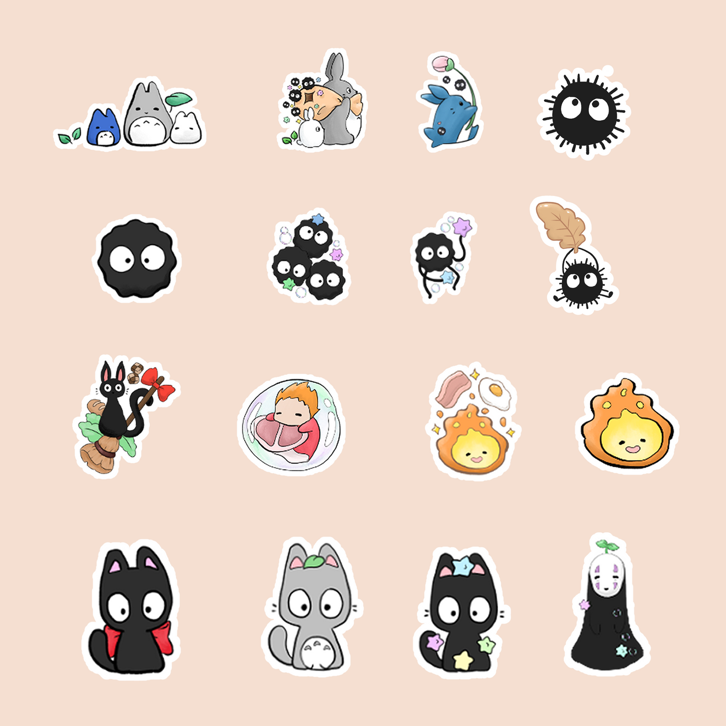 Ghibli Mini Stickers