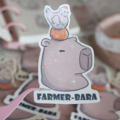 Farmer-bara sticker~ image 0