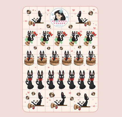 Gigi the Cat- Matt Vinyl Sticker Sheet