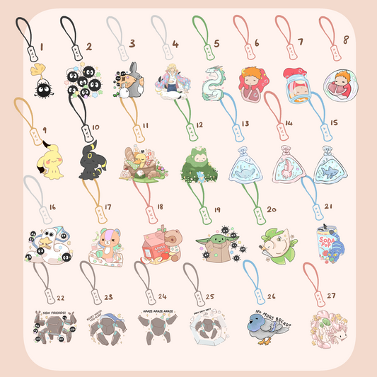 Arcylic Phone Charms