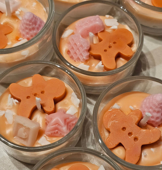 Gingerbread Tealight Candles