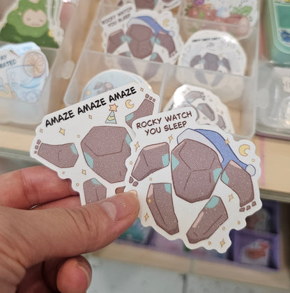 Glitter Frosted Sticker