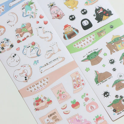 Matt Vinyl Sticker Sheets