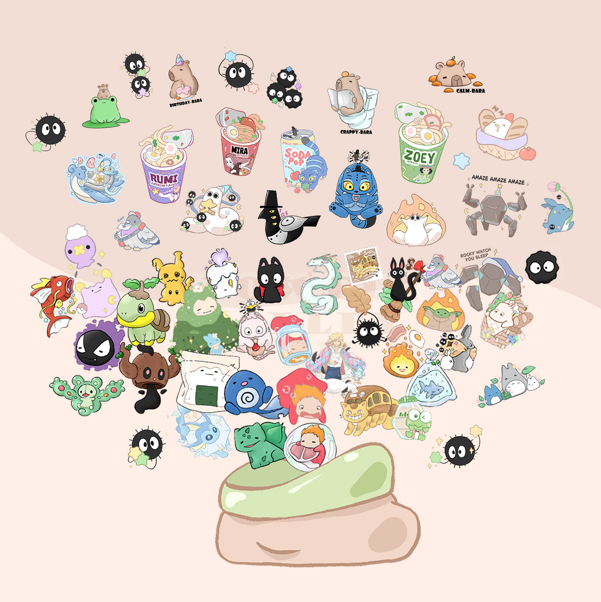 Mini Sticker Blind Bag